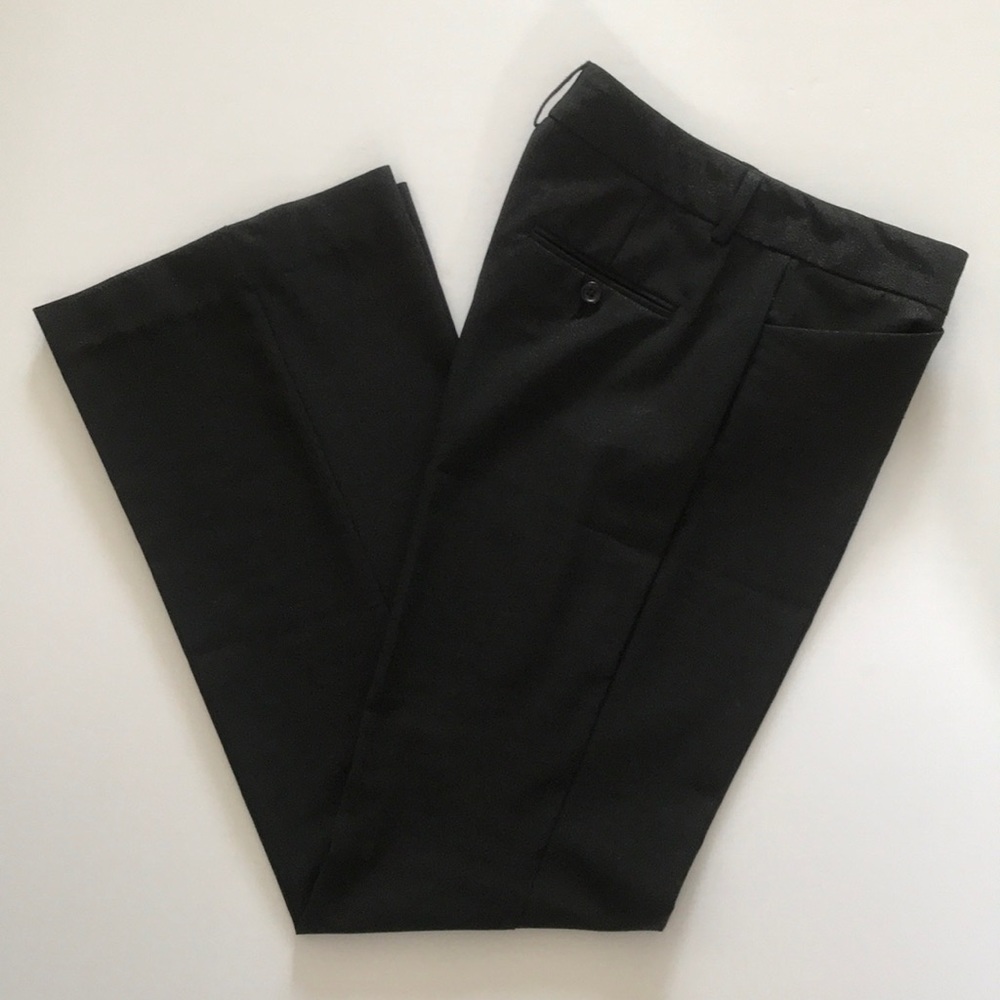 EXPRESS EDITOR TROUSERS BLACK SHIMMER SIZE 2